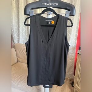 White House Black Market Sleeveless Women’s Black Sl Vnk Shell